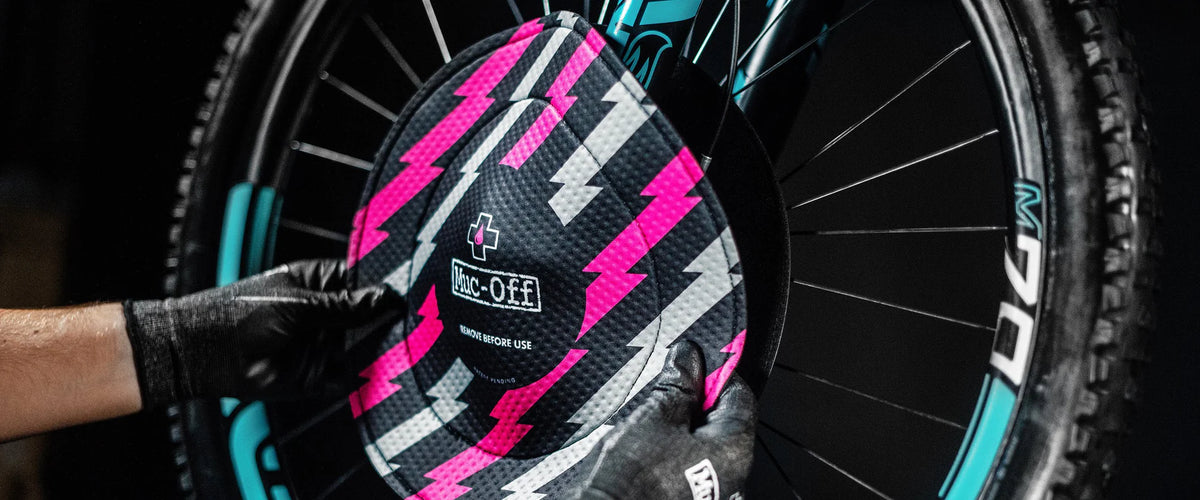 Muc-Off Disc Brake Covers - montage op een fiets