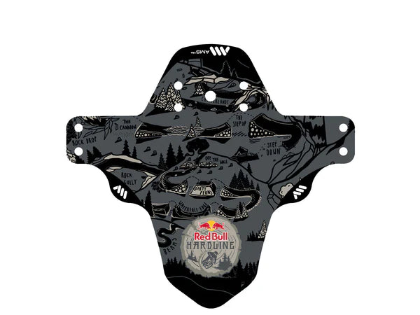 AMS x Red Bull Hardline Mud Guard uit de verpakking