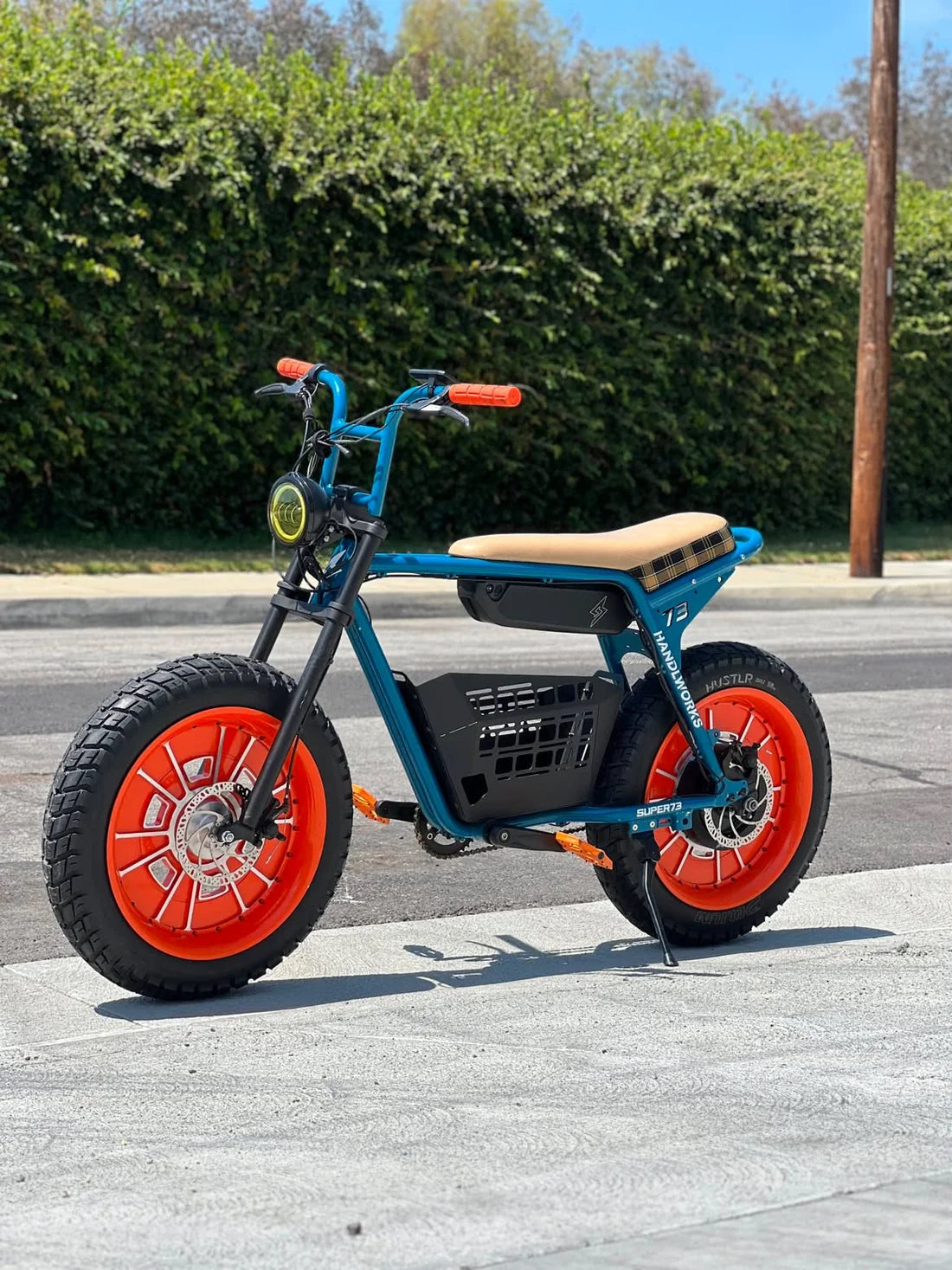 Hustlr 20x4.00 - gemonteerd op fatbike