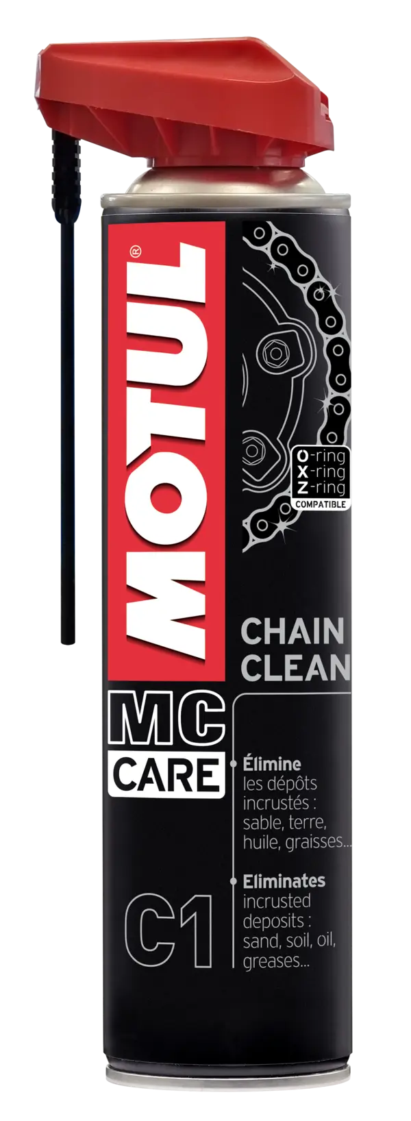 MOTUL MC Care C1 Chain Cleaner 400ml - kettingreiniger voor motor, quad en kart