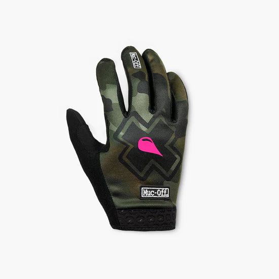 MUC-OFF Youth Ride Gloves - Junior MTB handschoenen camouflage