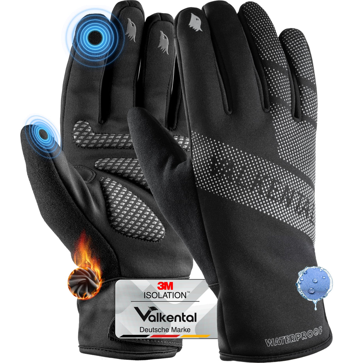 VALKENTAL GLORIDER ULTRA zwart