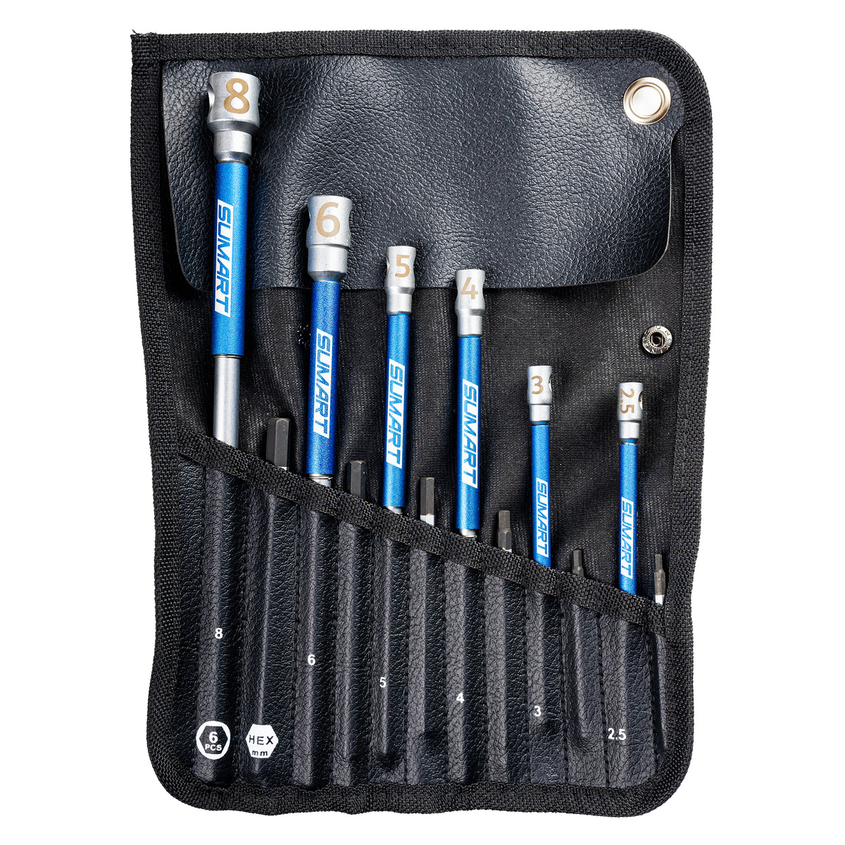SUMART sth-6 t-handle inbus set 5 maten 