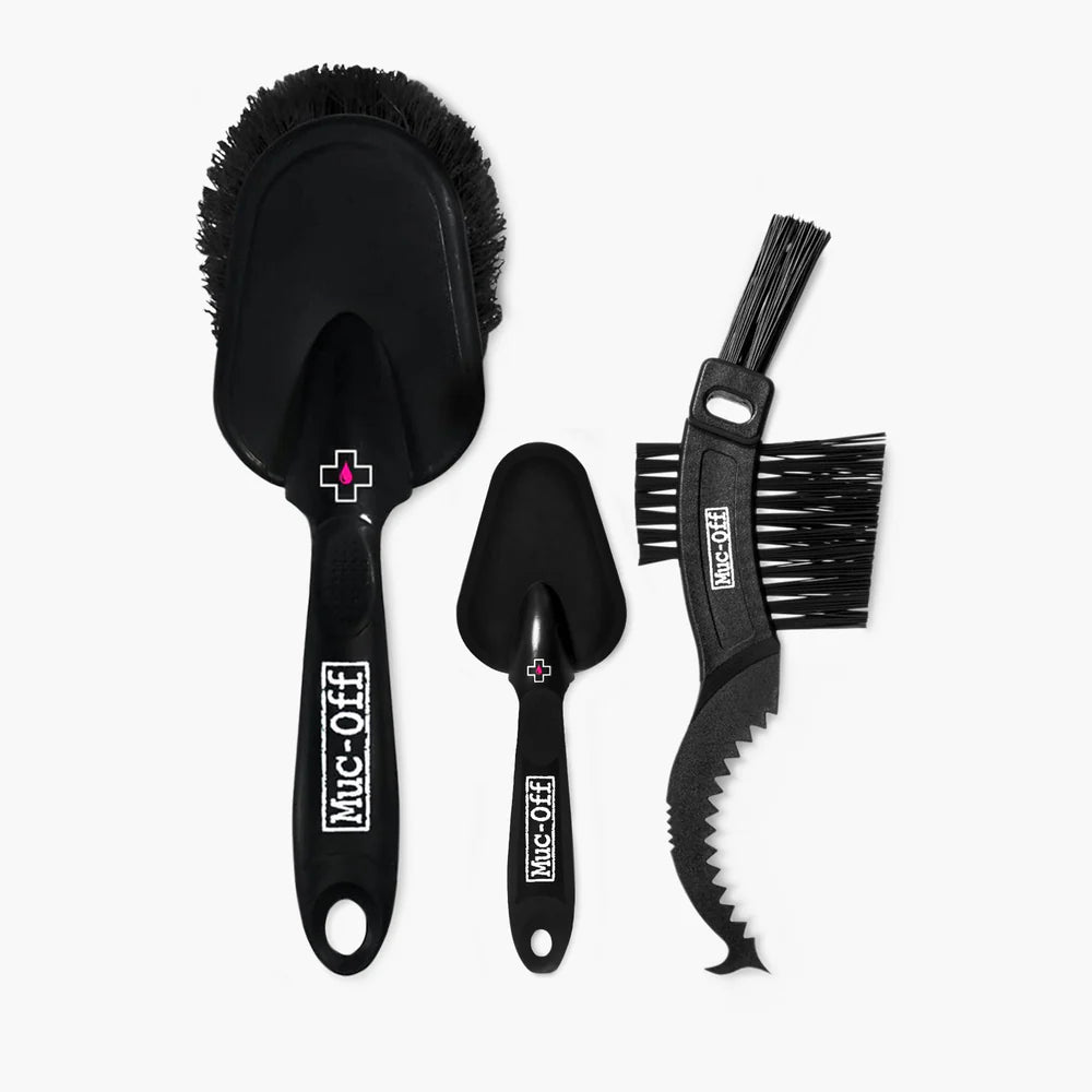 MUC-OFF PREMIUM BRUSH SET 3X INHOUD