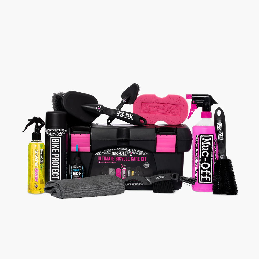 MUC-OFF ultimate care kit bicycle inhoud koffer
