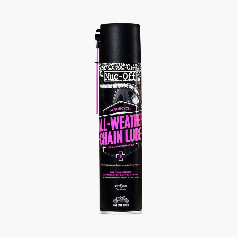 MUC-OFF  all weather motorcycle chain lube detail