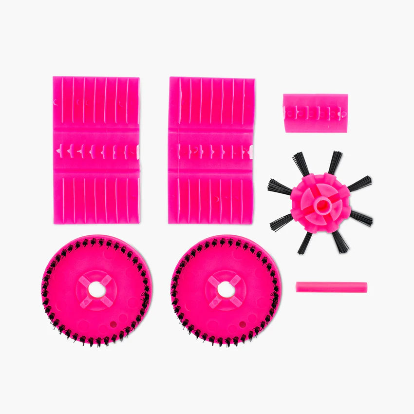 MUC-OFF x-3 spare parts kit DETAIL ONDERDELEN