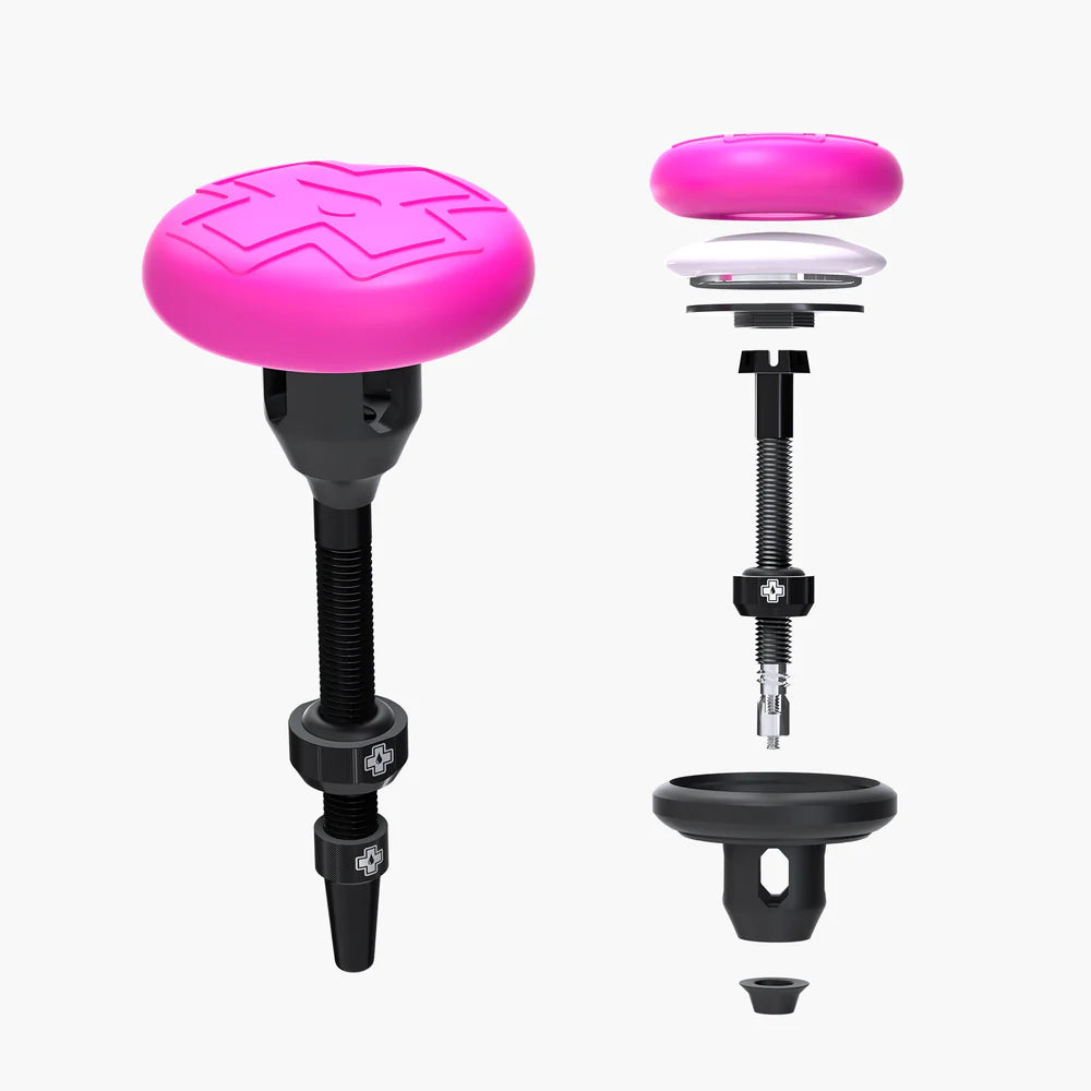 Muc-Off Stealth Tubeless Tag Holder - met  44mm ventiel
