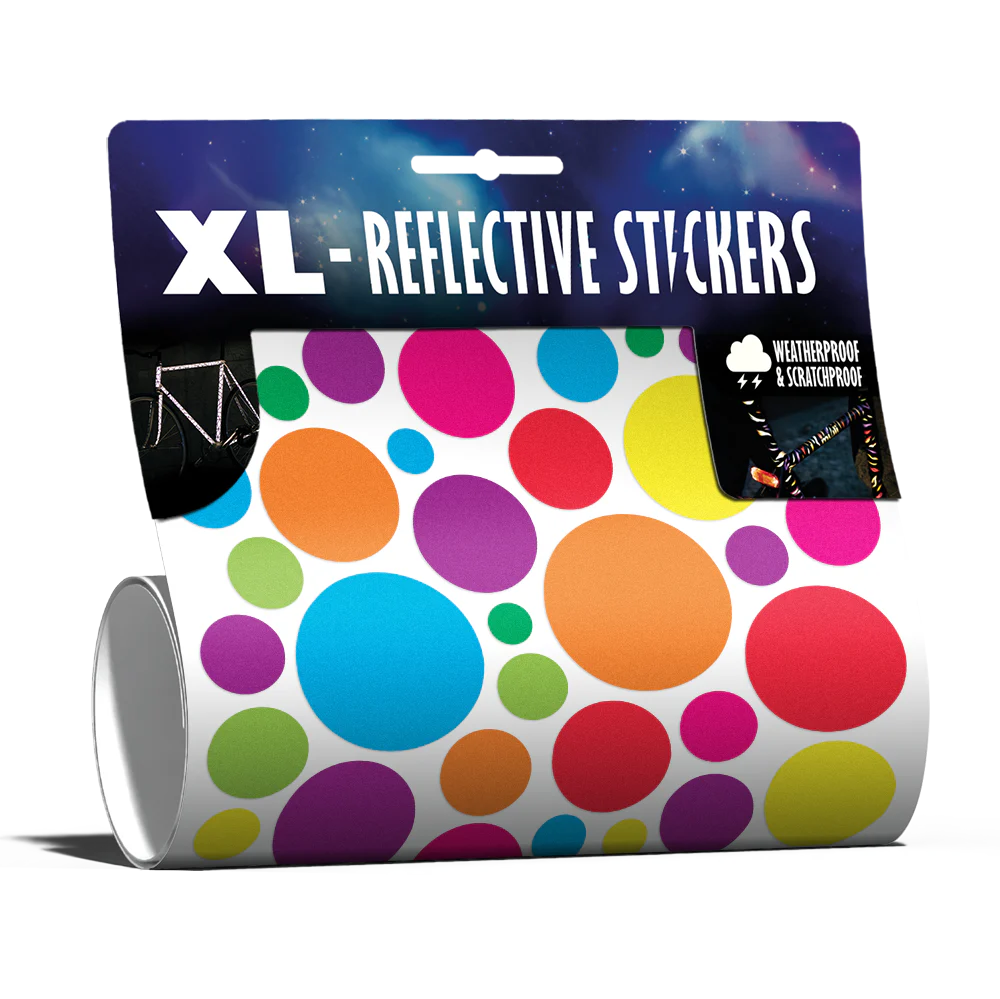 REFLECTIVE BERLIN stickers XL - grote reflecterende stickers