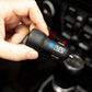 QUAD LOCK 48W Dual USB Autolader – USB-A QC3.0 en USB-C PD snellader voor auto met Quad Lock logo
