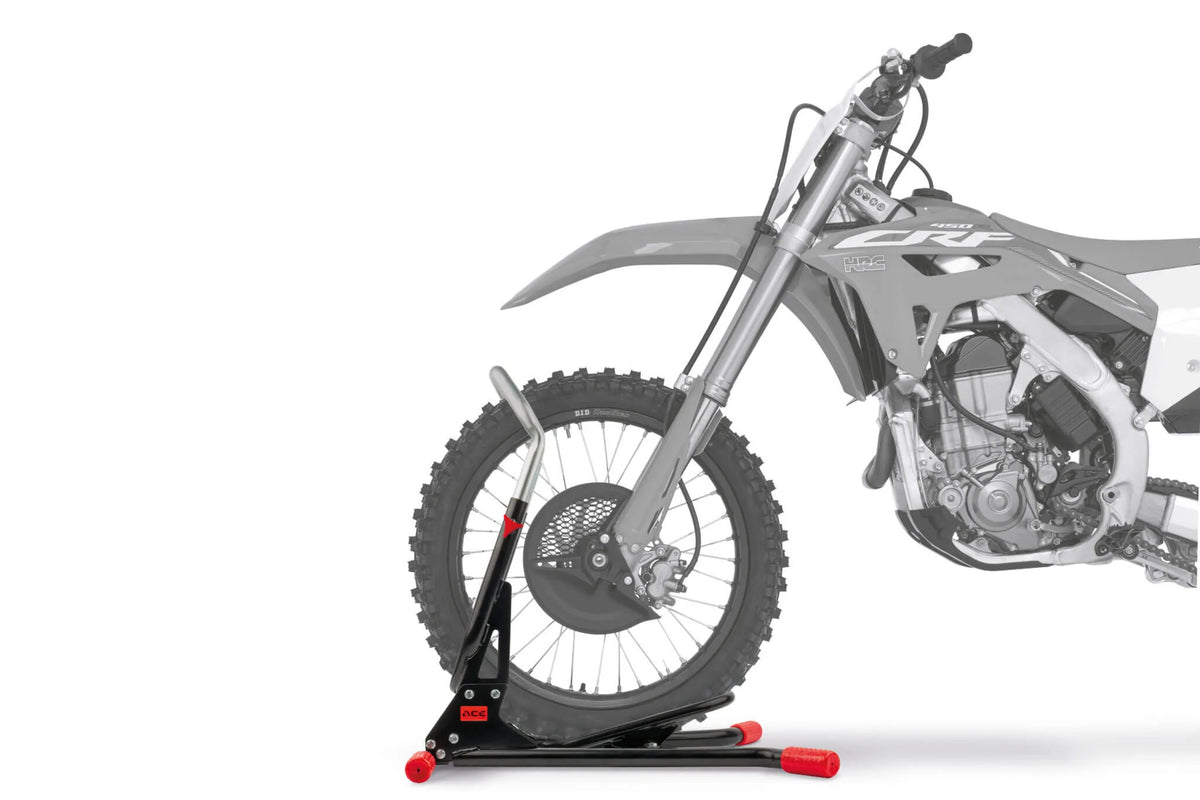 ACEBIKES Cross Flex wielbevestiging voor motorwielen in zwart metaal