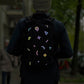  REFLECTIVE BERLIN textielstickers - opvallend op een rugzak in het donker