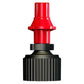 Tuff Jug G2 Ripper Cap voor 10L en 20L in verpakking met zwarte dop, rode nozzle en flexibele slang uit de verpakking