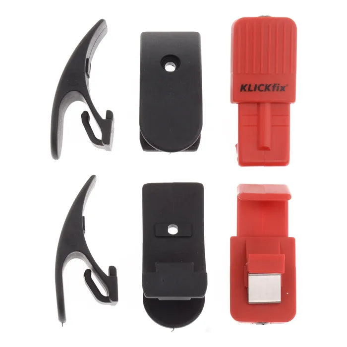 KLICKfix Rail Adapter Set - losse haken uit de verpakking