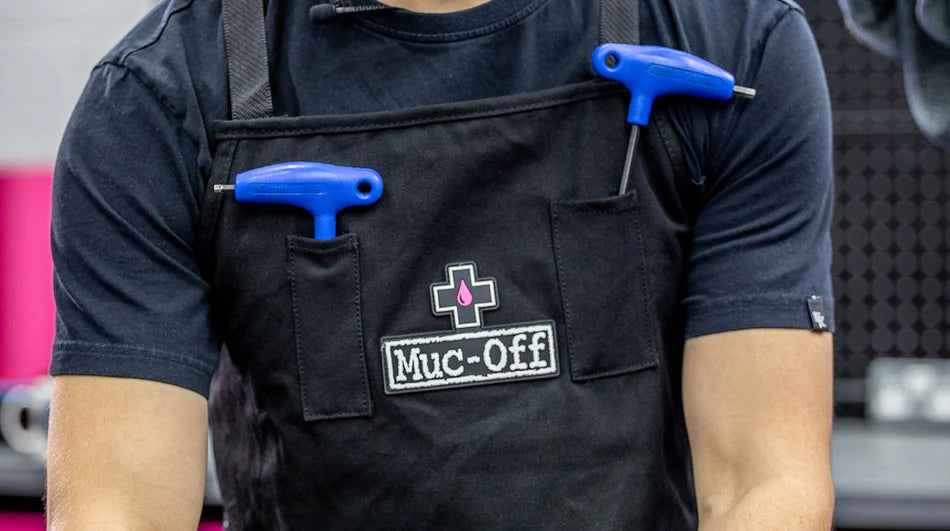 MUC-OFF apron werkschort met handige vakken voor gereedschap