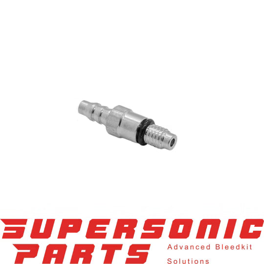 M6 adapter mondstuk lang SSP-1249 voor Magura HS11 HS22 HS33 TRP Tektro hydraulische fietsremmen - Supersonic Parts ontluchtingsadapter close up