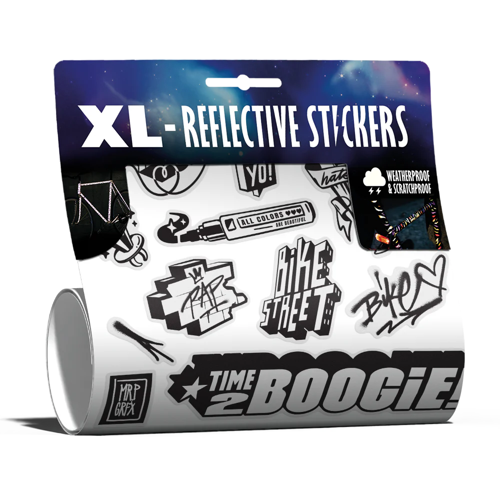 REFLECTIVE BERLIN stickers XL - grote reflecterende stickers