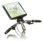 KLICKFIX Sunny Kaarthouder - gemonteerd op de fiets