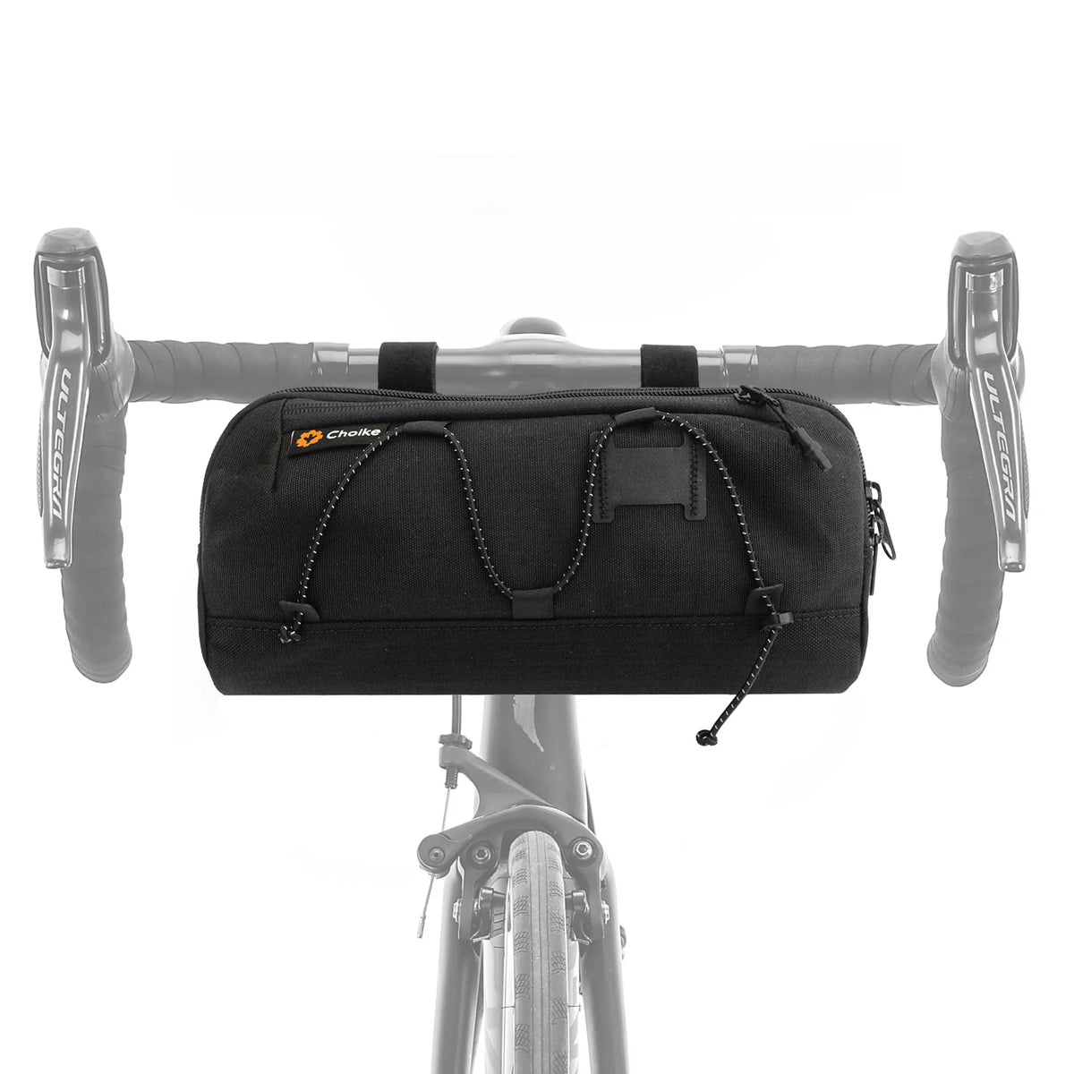 CHOIKE Tarrito EVO 3L stuurtas zwart waterbestendig voor dropstuur in detail