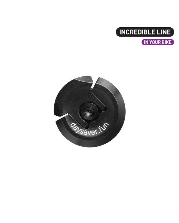 Daysaver handlebar mount bovenaanzicht