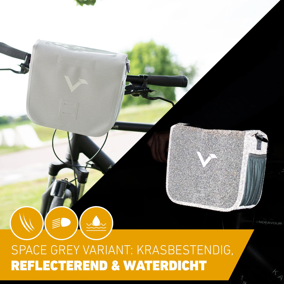 VALKENTAL Frontpack - wasserdichte Lenkertasche 4l