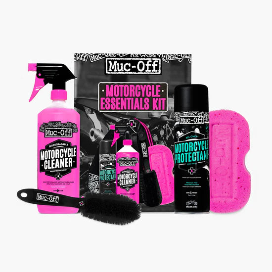 Muc-Off Motorcycle Essentials Kit compleet pakket