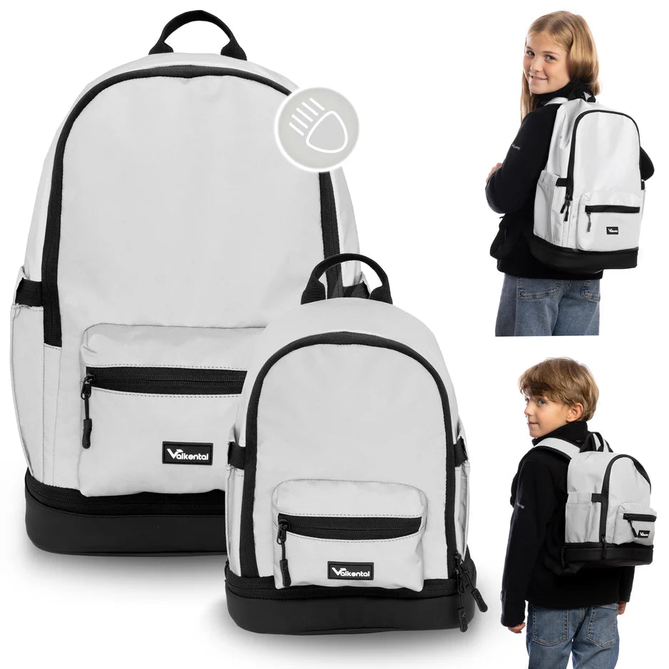 VALKENTAL REFLECTERENDE KINDERRUGZAK 8L en 18L