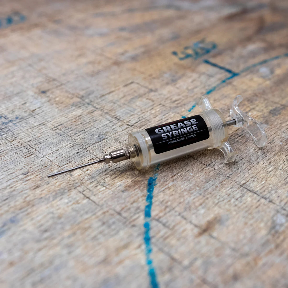 SUPERSONIC PARTS Doseertip Vetspuit Plat met vetspuit