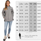 VALKENTAL 3IN1 SMART JACKET DAMES maattabel