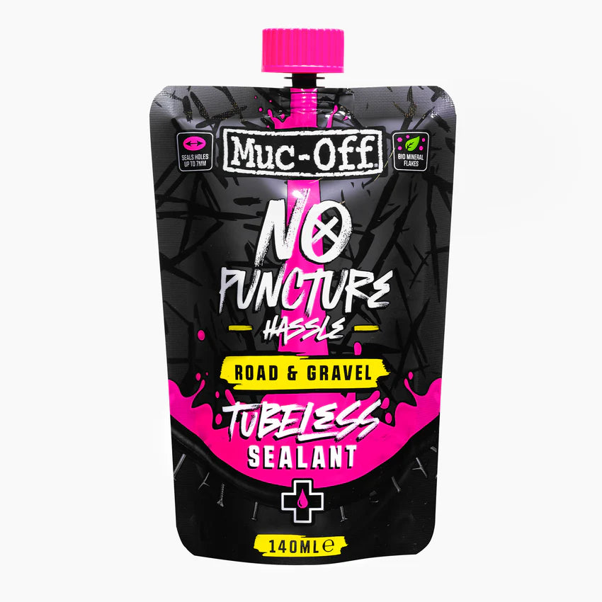 Muc-Off No Puncture Hassle Road & Gravel Tubeless Sealant 140ml