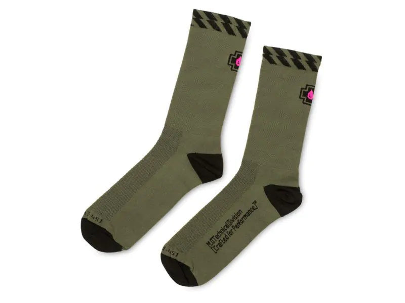 Muc-Off Technical Riders Socks Groen  – set

