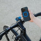 Quad Lock Out Front Mount V3 fietshouder - gemonteerd op een fietsstuur