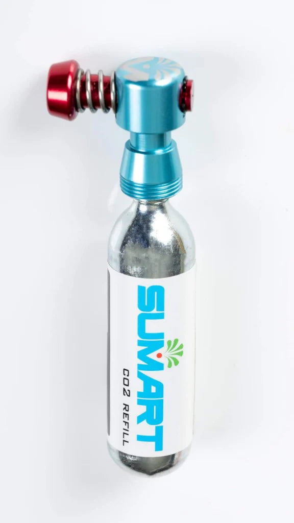 SUMART CIF-PS CO2-pomp - hier in combinatie met een co2 patroon