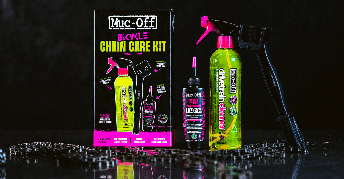 Muc-Off Chain Care Kit bicycle inhoud