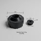 Tuff Jug G3 Standaard Dop met Plug in verpakking – uit de verpakking en afmetingen
