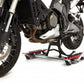 ACEBIKES Bike-A-Side close up onder de Yamaha