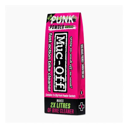 Muc-Off Punk Powder Cleaner 2-pack – plastic-vrije fiets- en motorreiniger