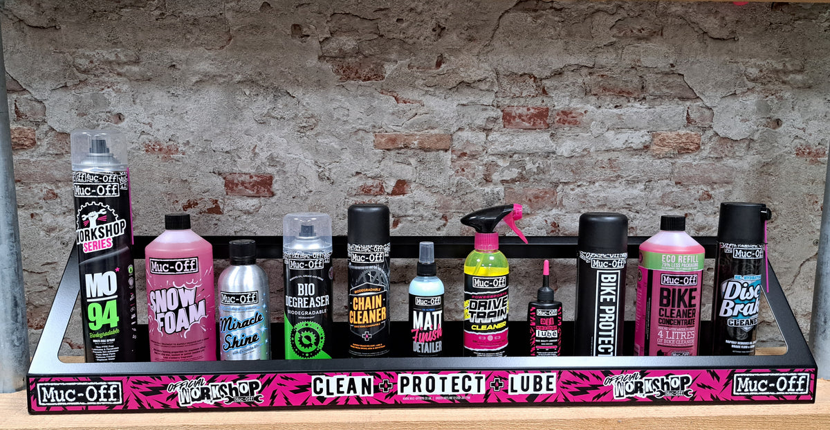 MUC-OFF workshop opbergrek THUIS GEVULD MET JE EIGEN PRODUCTEN