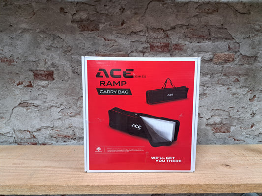  ACEBIKES Foldable Ramp Carry Bag in de verpakking