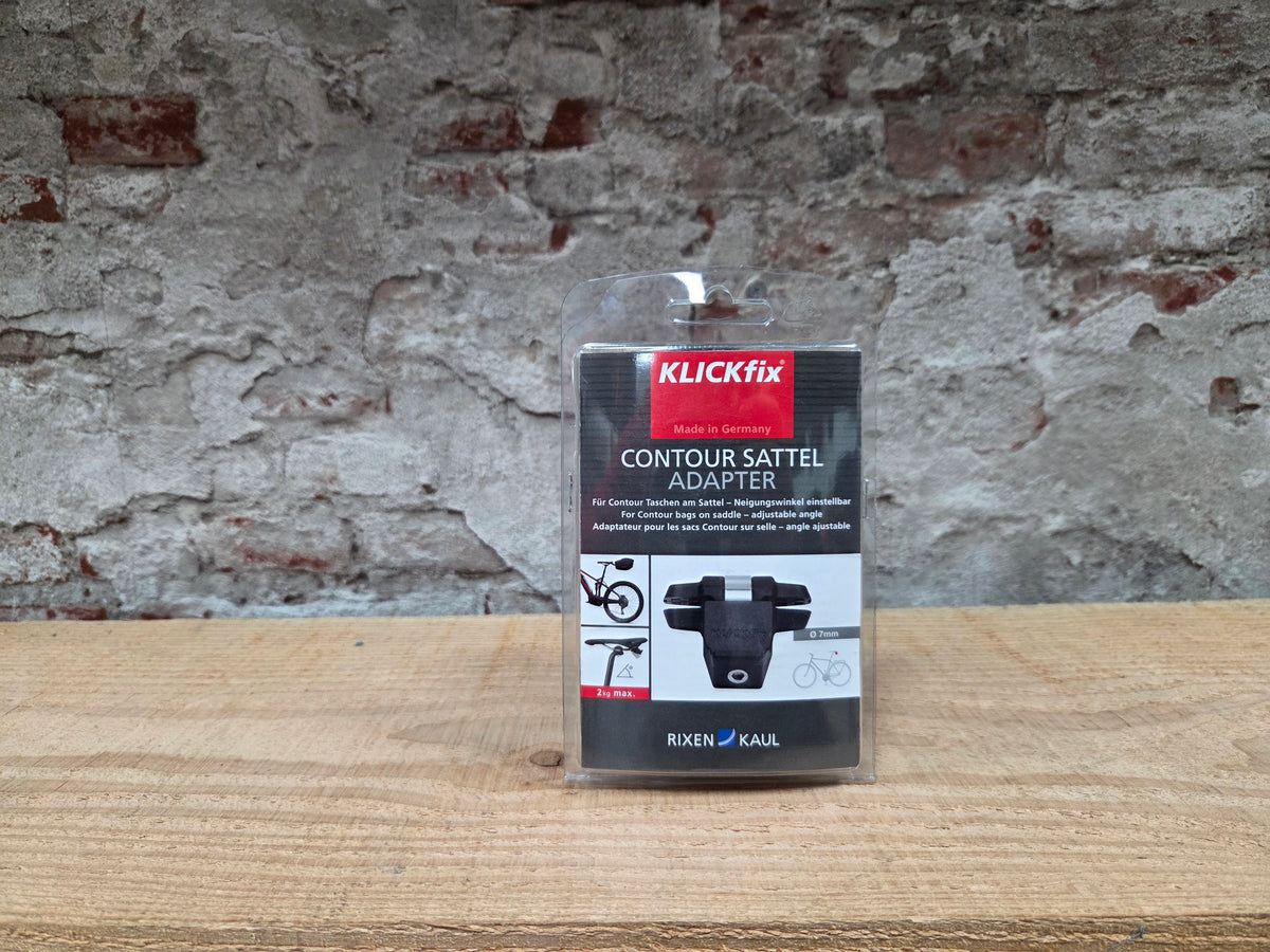 KLICKFIX Contour Zadel-Adapter - in de verpakking