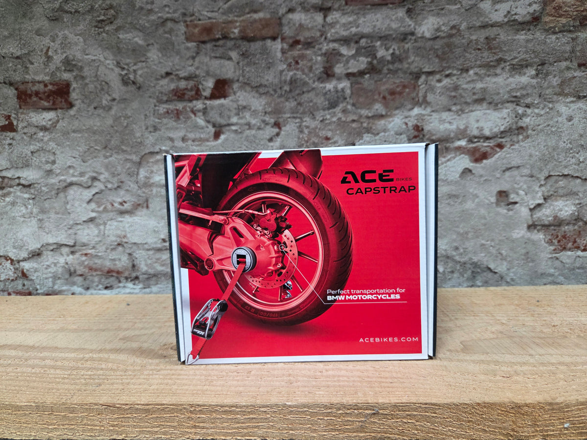 ACEBIKES CapStrap in de verpakking