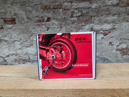 ACEBIKES CapStrap in de verpakking