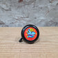 Kinder fietsbel aluminium mat zwart 55mm diameter - met olifant
