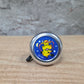 Kinder fietsbel aluminium zilver 55mm diameter met koe