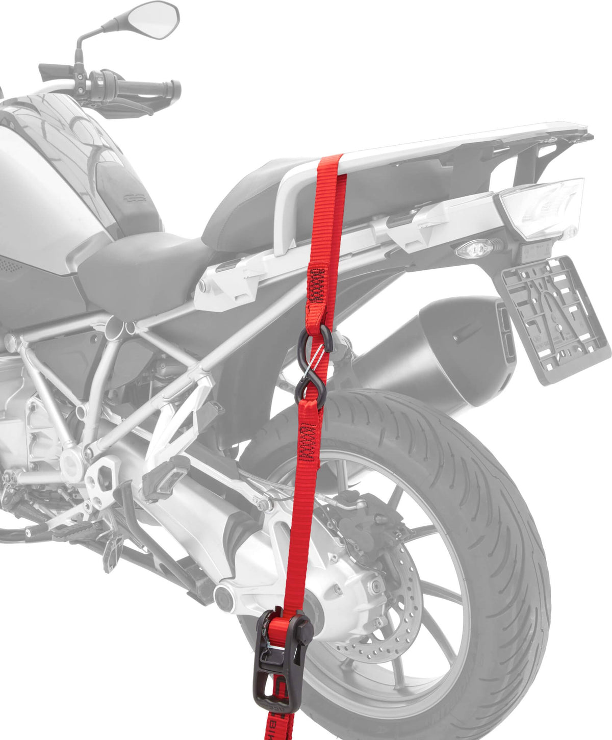 ACEBIKES Ratchet Premium 2-pack gemonteerd aan de motor