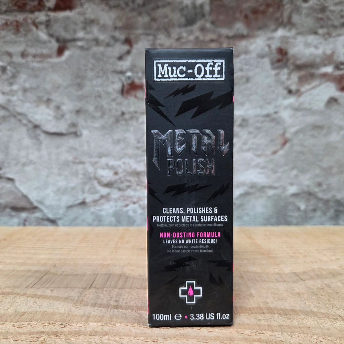 MUC-OFF Metal Polish fles - professionele metaalpoets voor motor en fiets