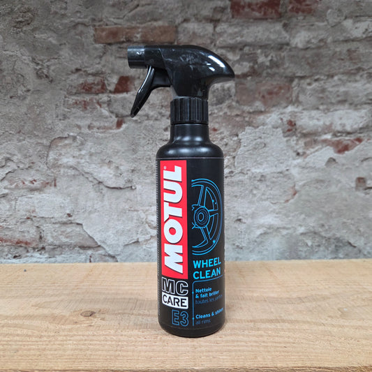Motul E3 Wheel Clean 400ml - geconcentreerde velgenreiniger voor motor en auto hier in de winkel