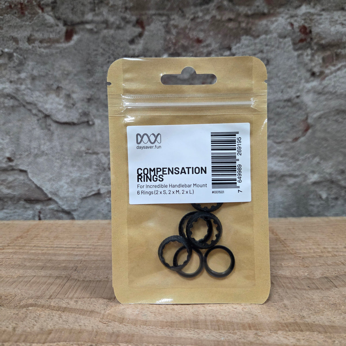 DAYSAVER Compensatie Ringen - IN DE VERPAKKING