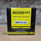 MOTOBATT MBTX12U in de verpakking