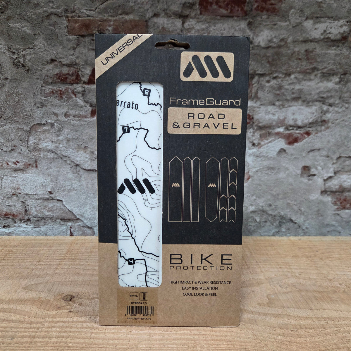 AMS Road & Gravel Frame Guard in de verpakking